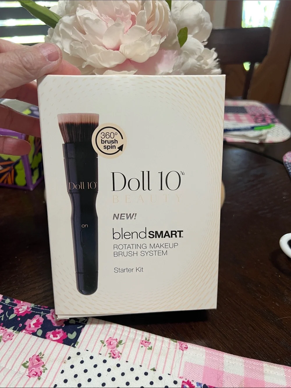 NEW DOLL 10 BlendSMART Rotating Makeup Brush System - Black
